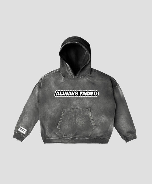 ALWAYS FADED Stone Wash Hoodie